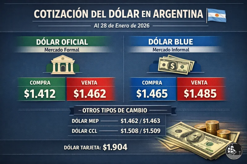 Dólar en Argentina 29 de enero: estabilidad bajo gestión liberal