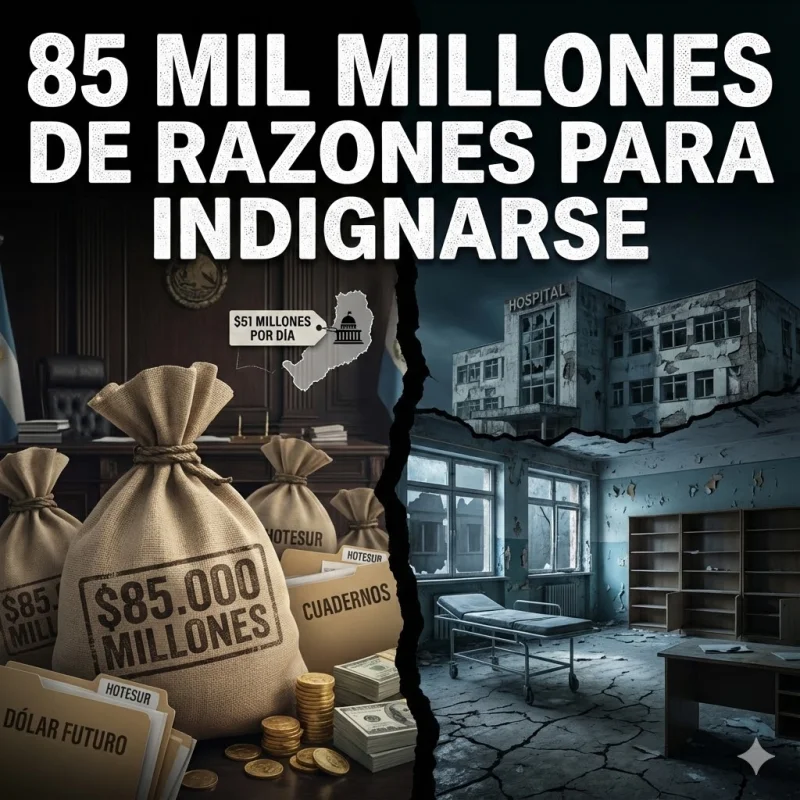 💸 85 mil millones de razones para indignarse 💸