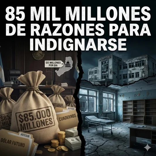 💸 85 mil millones de razones para indignarse 💸