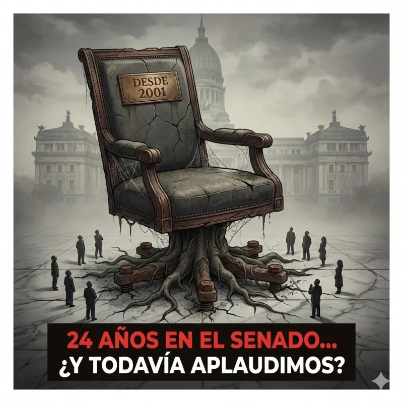 ⏳ 24 años en el Senado... ¿y todavía aplaudimos? 🚨🇦🇷