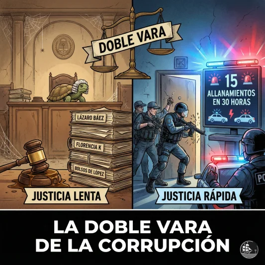 💣 La doble vara de la corrupción 😡🇦🇷