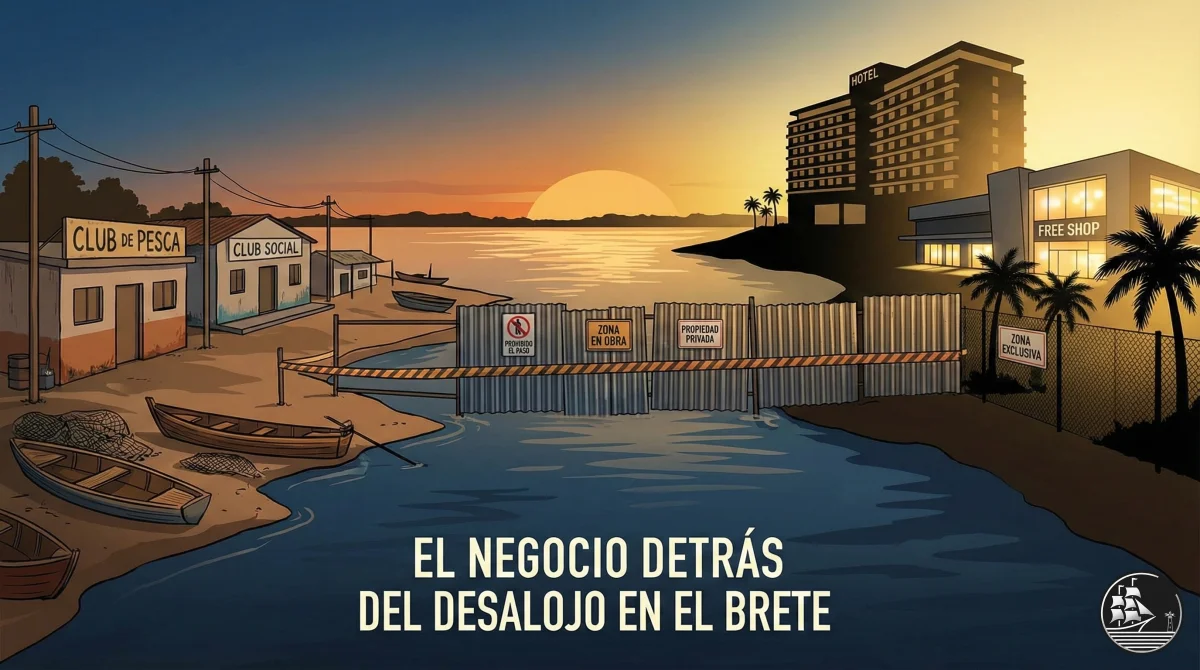 🏗️💸 El negocio detrás del desalojo en El Brete 🌊