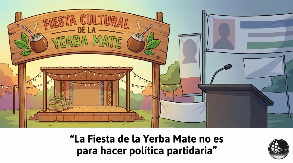 📢🤯 ¡Usan la Fiesta Nacional de la Yerba Mate para hacer política!
