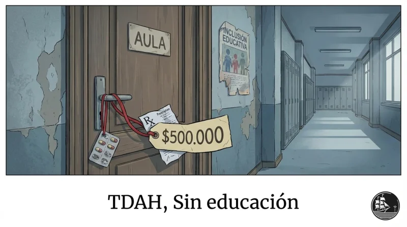 💔 Con TDAH, y sin Educación 