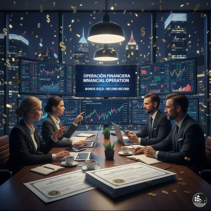 💵 Venta de bonos y operación financiera millonaria
